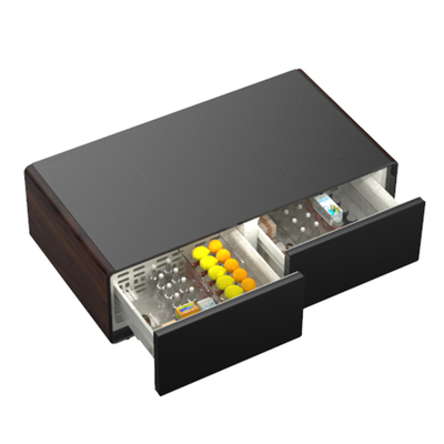 무선 충전 USB 및 이중 온도 구역과 함께 60W 전력 스마트 냉장고