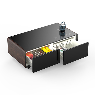 이 커피 테이블과 USB 충전과 내장된 음악 플레이어로 거실을 개선하세요.