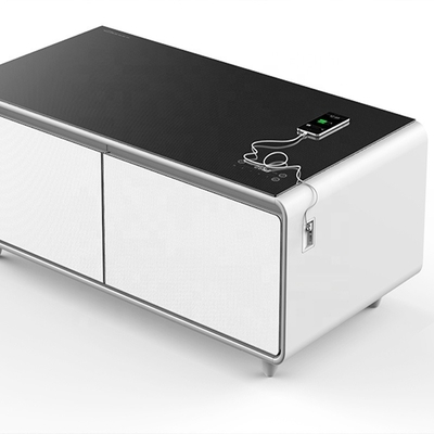 골드 냉장료 R600a/40g 스마트 커피 테이블 USB 충전기와 2024 스마트 터치 테이블