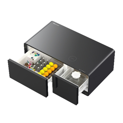 110-220V 스마트 커피 테이블 2 개의 냉장고 드로거와 USB 포트 스마트 가구