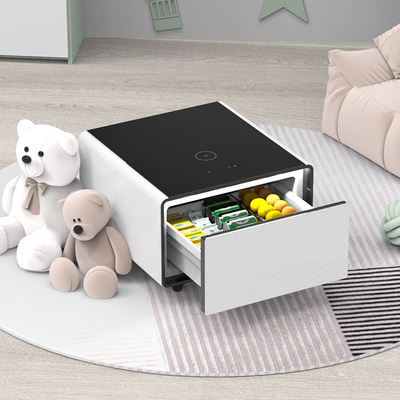 가정 주방 무선 충전 및 앱 제어 기능이 있는 다기능 커피 테이블