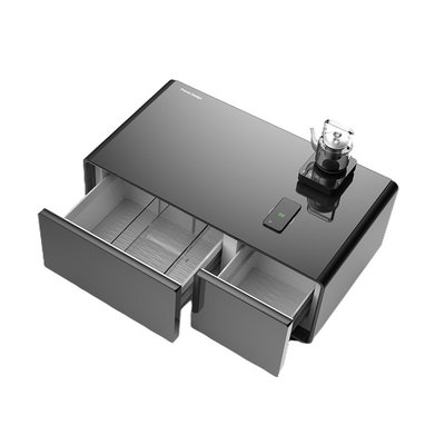 110-220V 스마트 커피 테이블 2 개의 냉장고 드로거와 USB 포트 스마트 가구